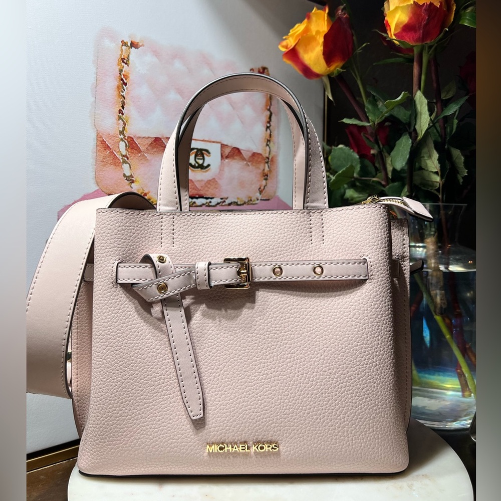 Michael Michael Kors Emilia Triple Compartment  Shoulder Bag
